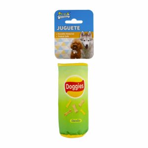 Juguete De Perro Diseño Lata De Papas Fritas SOLEIL 1 Pieza