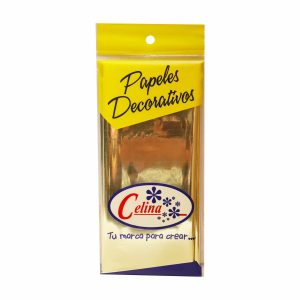 Papel Metálico Dorado CELINA 70X50 Cm