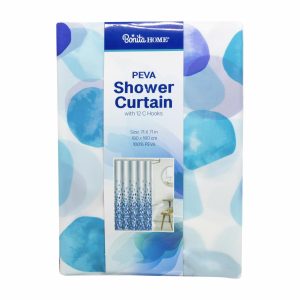 Cortina Para Ducha Burbujas BONITA HOME 180 X 180 Cm