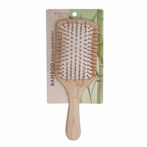 Cepillo Para Cabello Cuadrado De Bamboo BONITA CARE Unidad