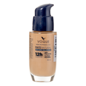 Base De Maquillaje Líquida Mate Natural Con Ácido Hialurónico Gitano VOGUE 1 U