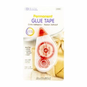 Pegamento En Cinta Permanente 8 MM X 8 M BAZIC Unidad