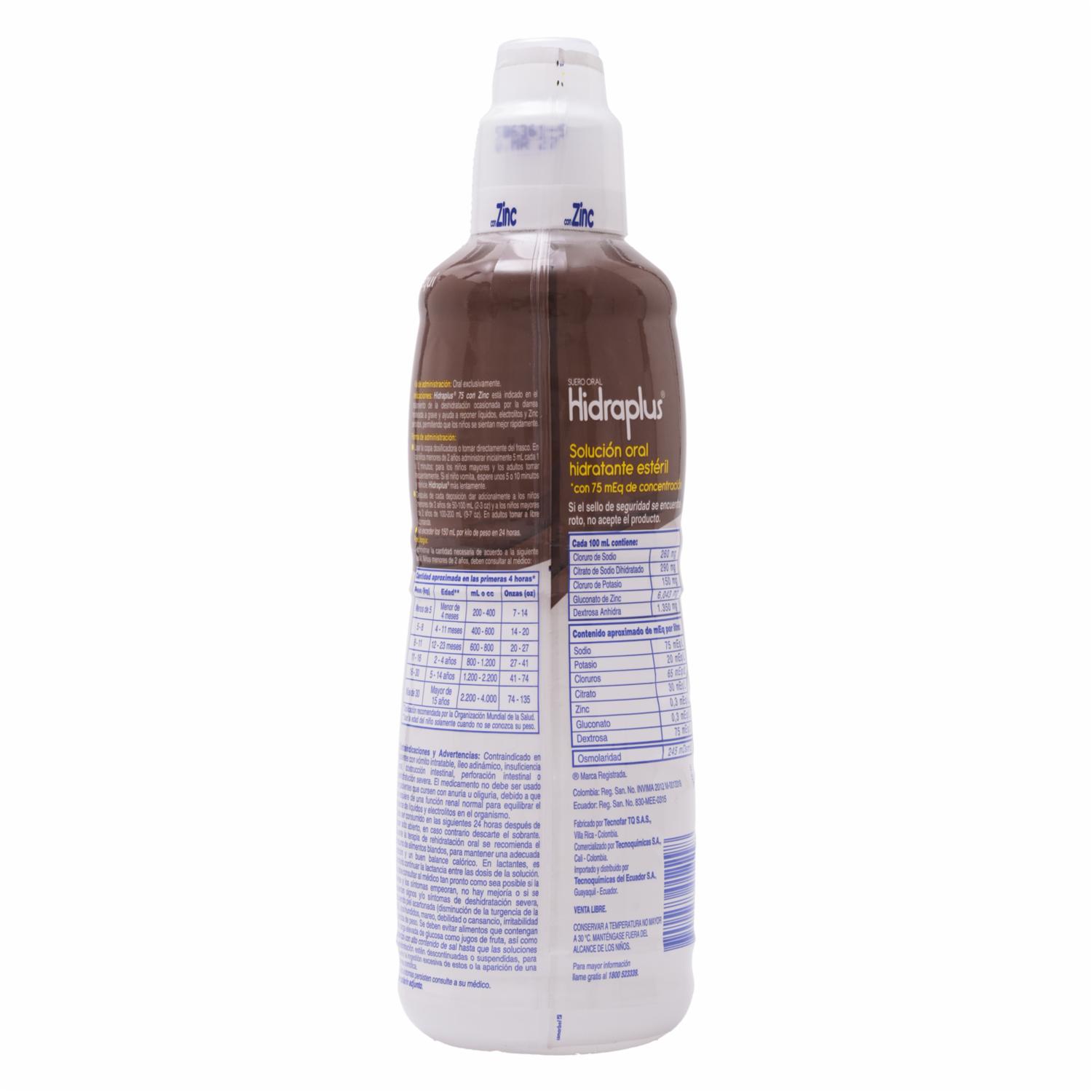 Bebida Electrolica 75 Coco HIDRAPLUS 400 ml - Image 3