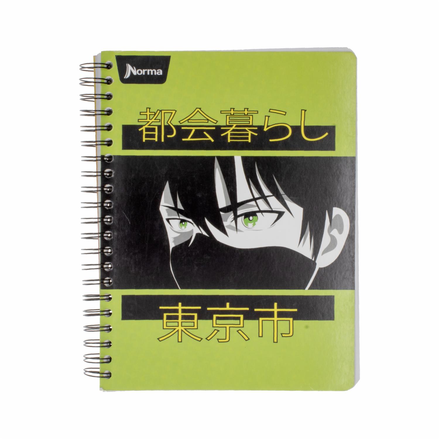 Cuaderno Universitario Cuadros 5 Materias NORMA 200 Hojas