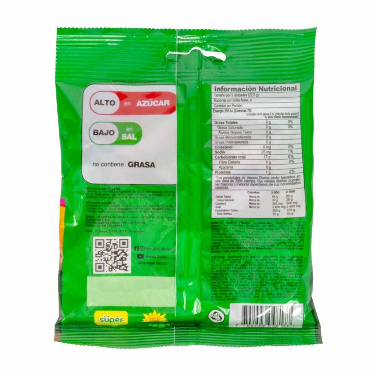 Gomitas Dinos TRULULU 80 G - Image 2