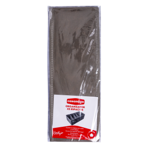 Organizador De 5 Espacios Gris CASAMIGA 30 X 15 Cm
