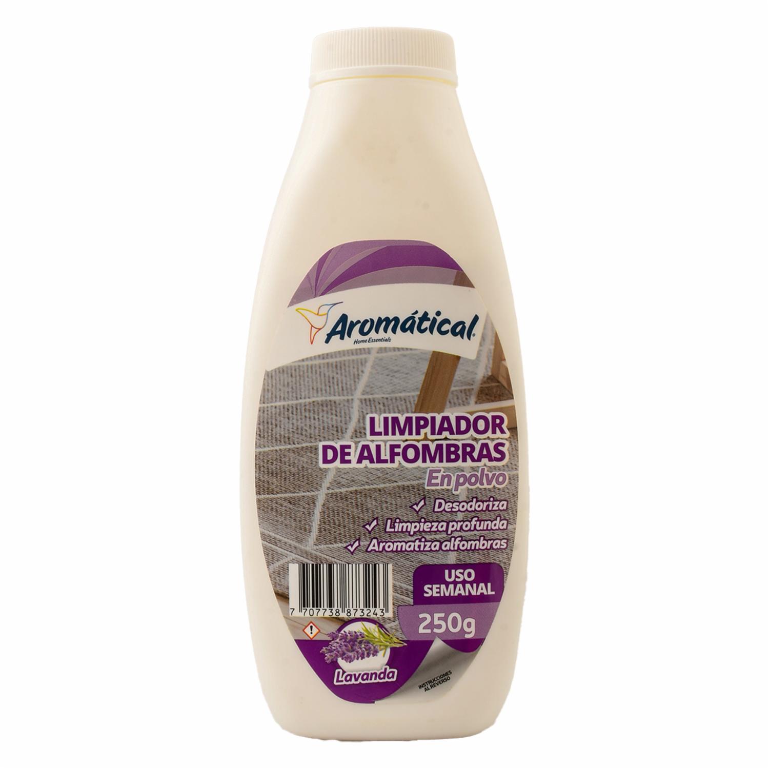 Limpiador En Polvo De Alfombras y Muebles Lavanda AROMÁTICAL 250 Ml