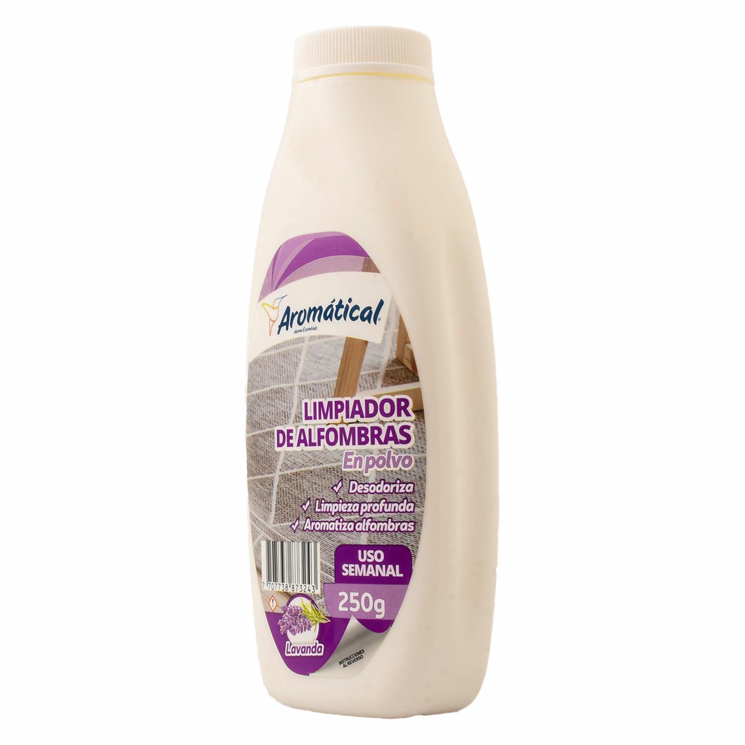 Limpiador En Polvo De Alfombras y Muebles Lavanda AROMÁTICAL 250 Ml - Image 3