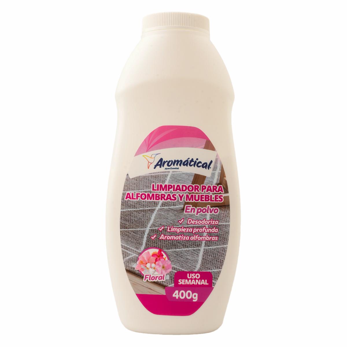 Limpiador En Polvo De Alfombras y Muebles Floral AROMÁTICAL 250 Ml