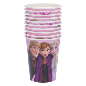 Vaso Desechable Fiesta Frozen DISNEY 10 Uds x 9 Onzas