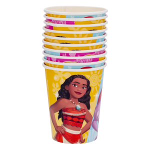 Vaso Desechable Fiesta Princesas DISNEY 10 Uds x 9 Onzas
