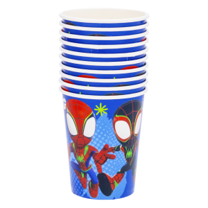 Vaso Desechable Fiesta Spidey DISNEY 10 Uds x 9 Onzas