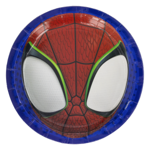 Plato Tendido Desechable Fiesta Spidey 7" DISNEY 10 Uds