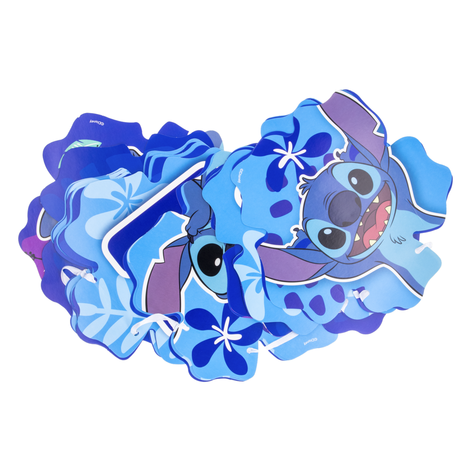 Letrero Para Cumpleaños Diseño Stitch DISNEY 19 Piezas - Image 2