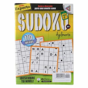 Libro Sudoku Nivel Experto EDIYCON 96 Páginas