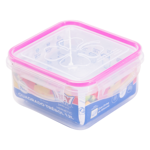 Repostero Hermetic Cuadrado Trébol EL REY 1.2 Litros