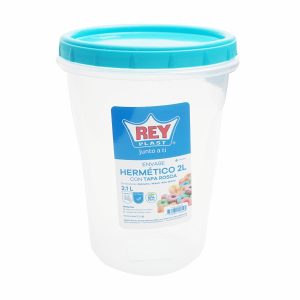 Envase Con Tapa Rosca REY PLAST 2 Litros