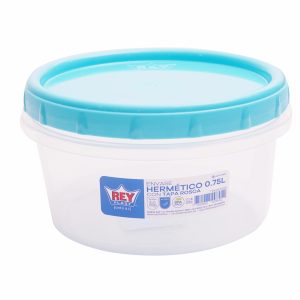 Envase Con Tapa  Rosca REY PLAST 750 Ml