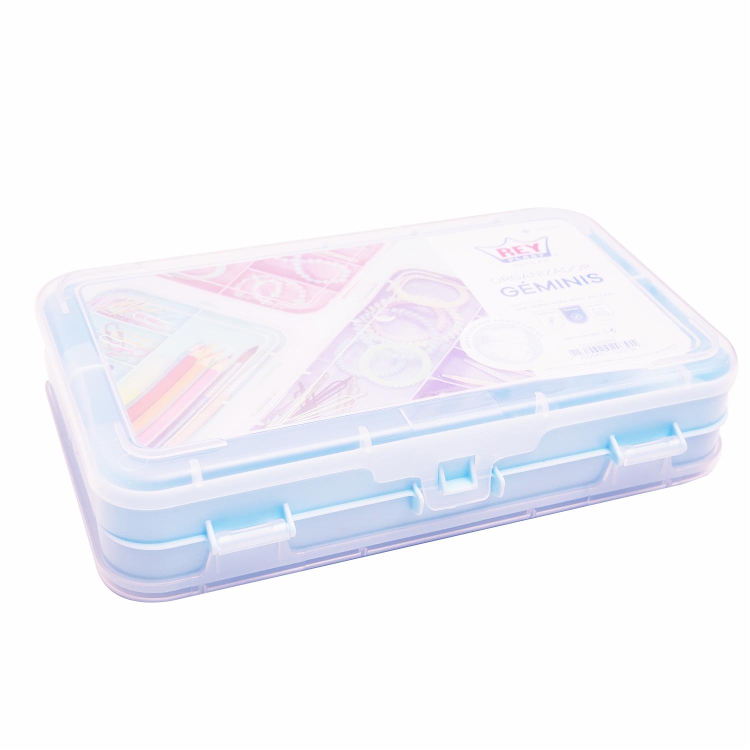 Organizador Plástico Géminis REY PLAST 1 Pieza