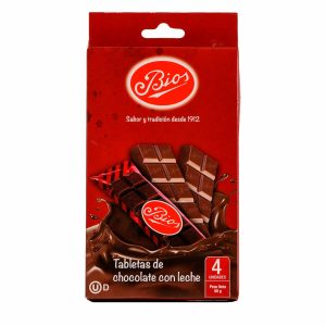 Chocolate Con Leche Tableta BIOS 80 G
