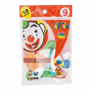 Globo Surtido X 10 Uds GLOBOS PAYASO N°9