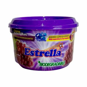 Lavavajillas En Crema Aroma Uva Elimina La Grasa ESTRELLA 450 G