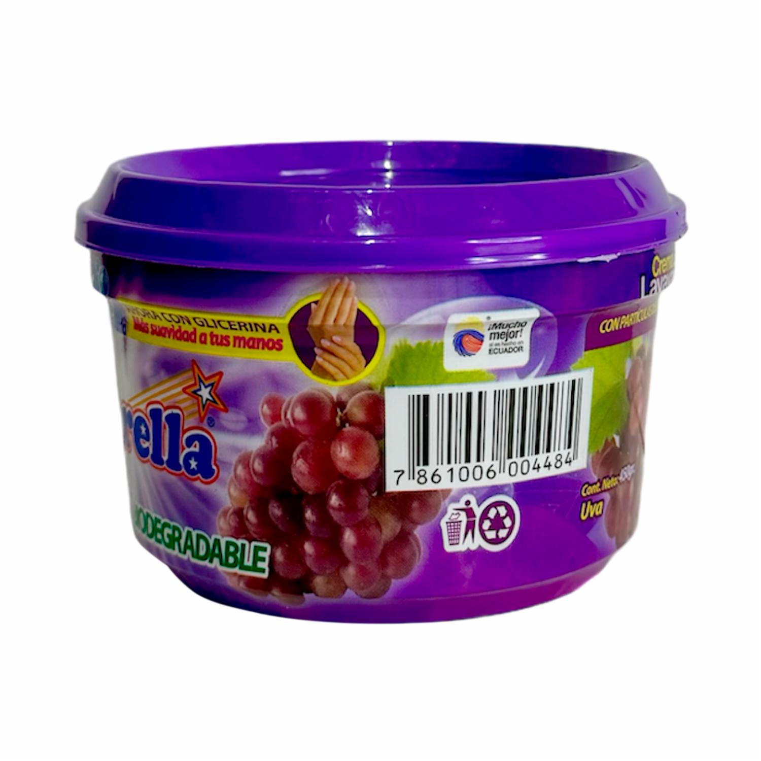 Lavavajillas En Crema Aroma Uva Elimina La Grasa ESTRELLA 450 G - Image 2