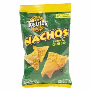 Bocaditos De Maíz Sabor A Queso NACHOS Funda