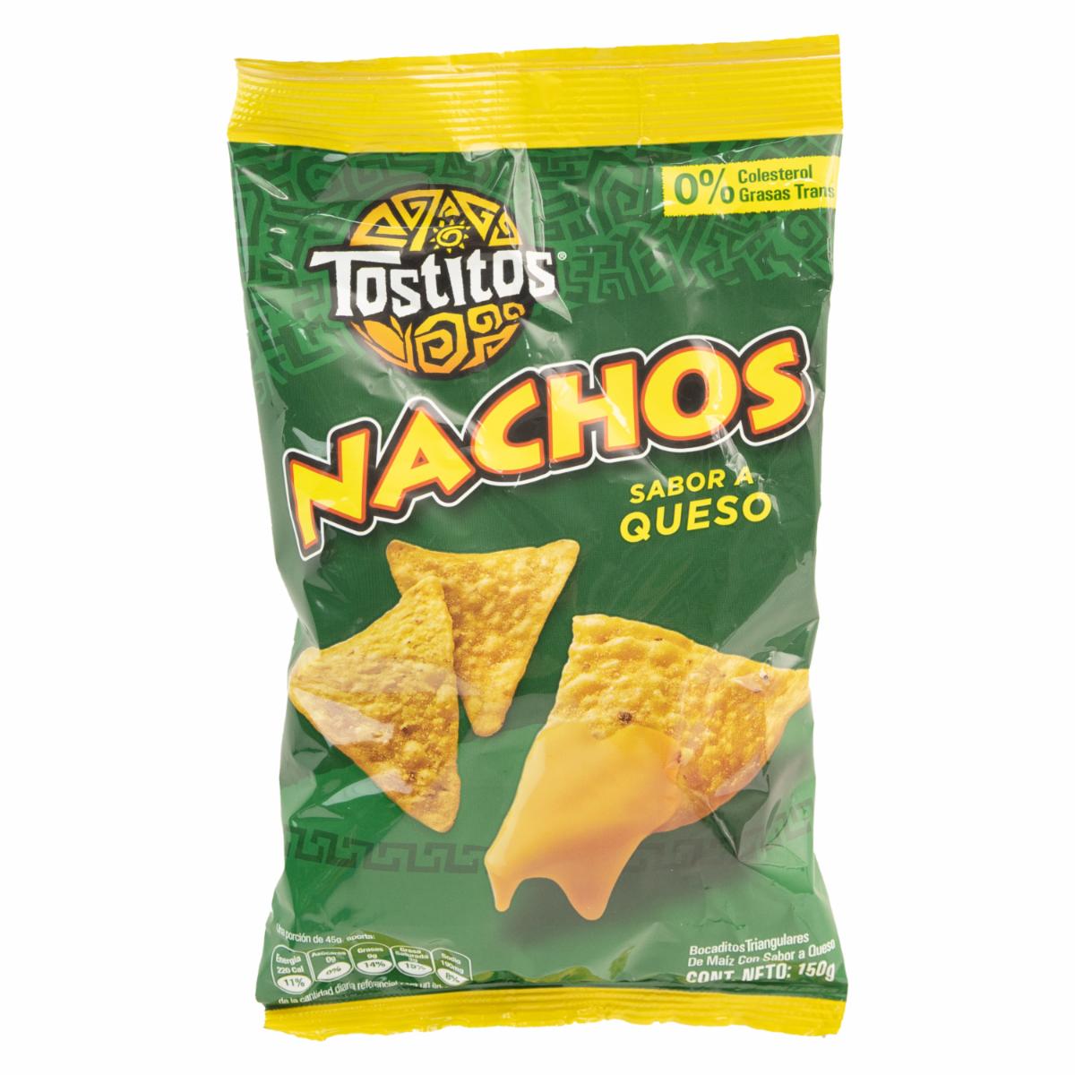 Bocaditos De Maíz Sabor A Queso NACHOS Funda