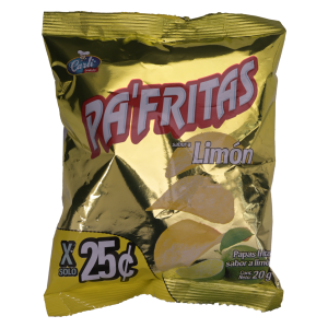 Papas Fritas Sabor A Limón PA'FRITAS 20 G
