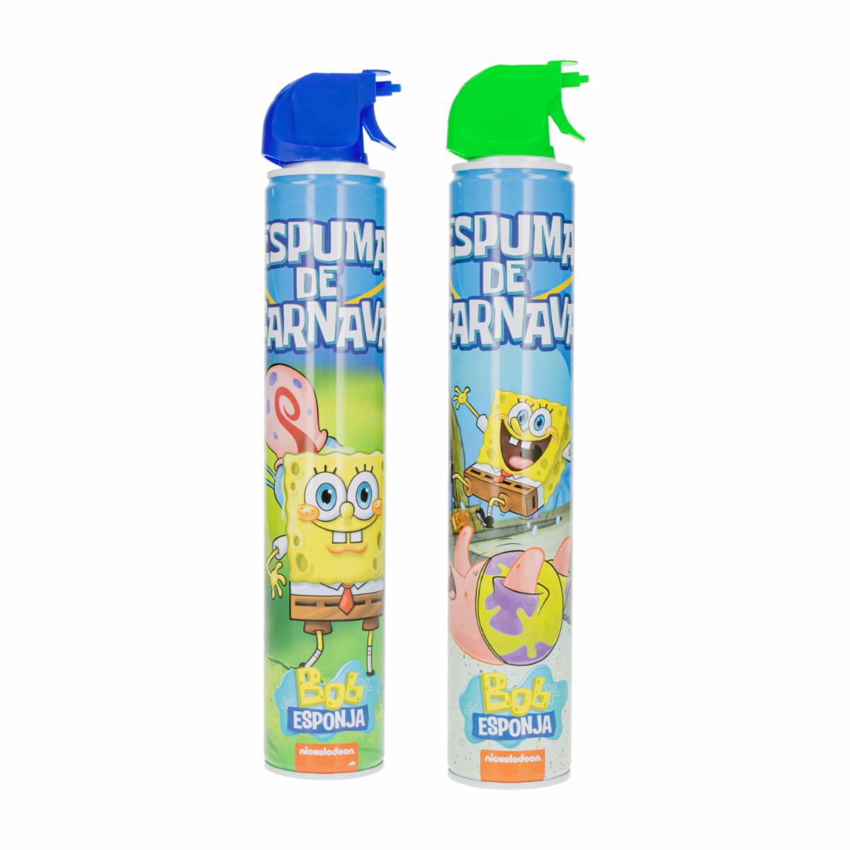 Espuma De Carnaval Diseño BOB ESPONJA 342 G