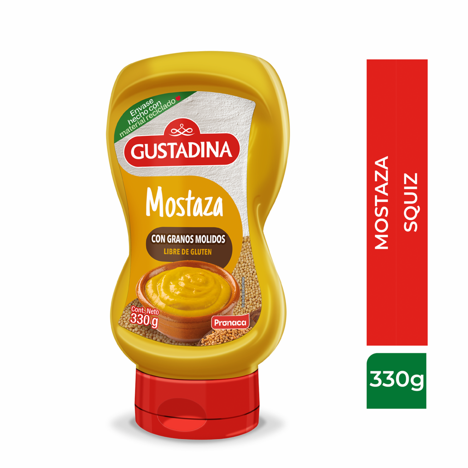 Mostaza Básica Squiz GUSTADINA 330 G