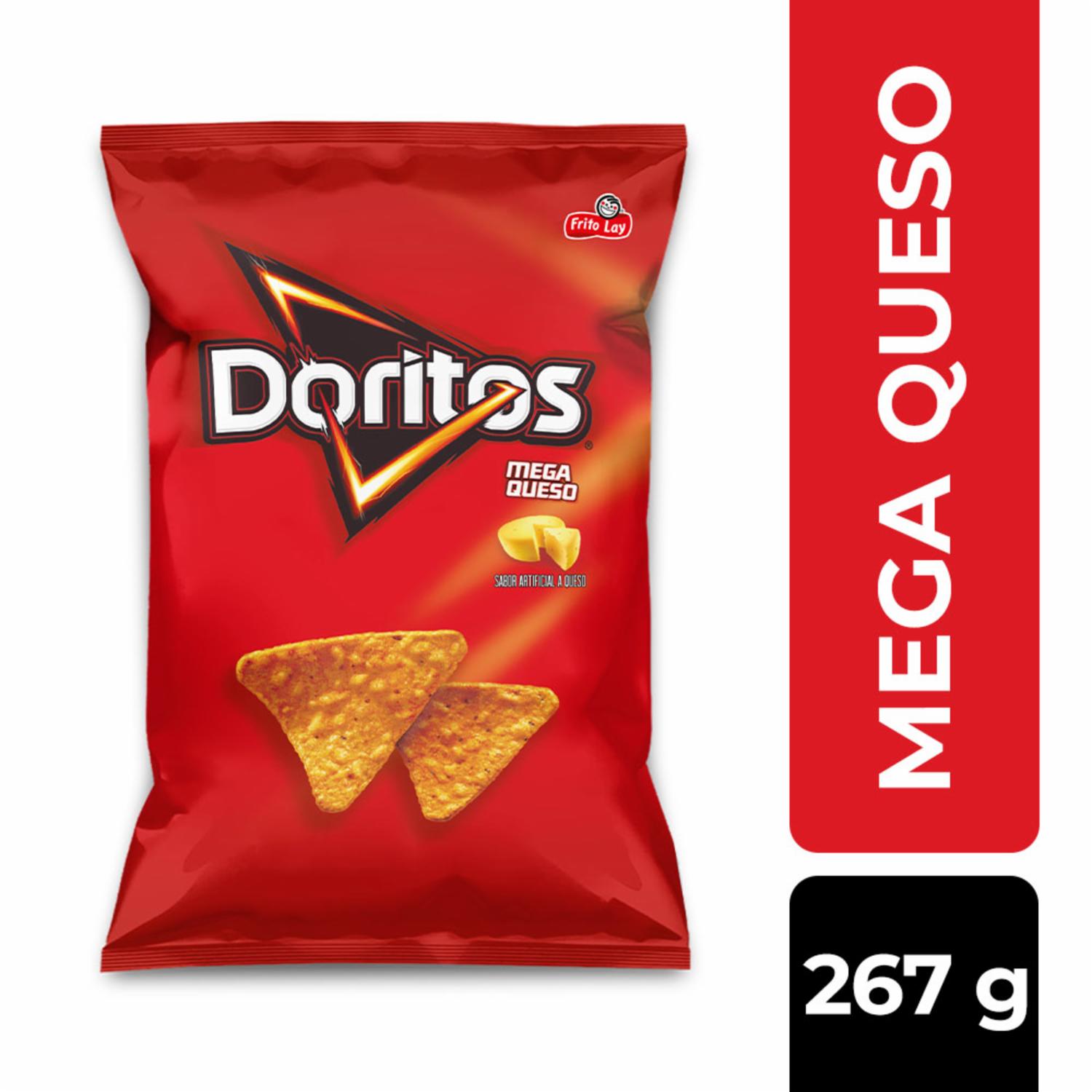 Bocaditos De Maíz Mega Queso DORITOS 267 G