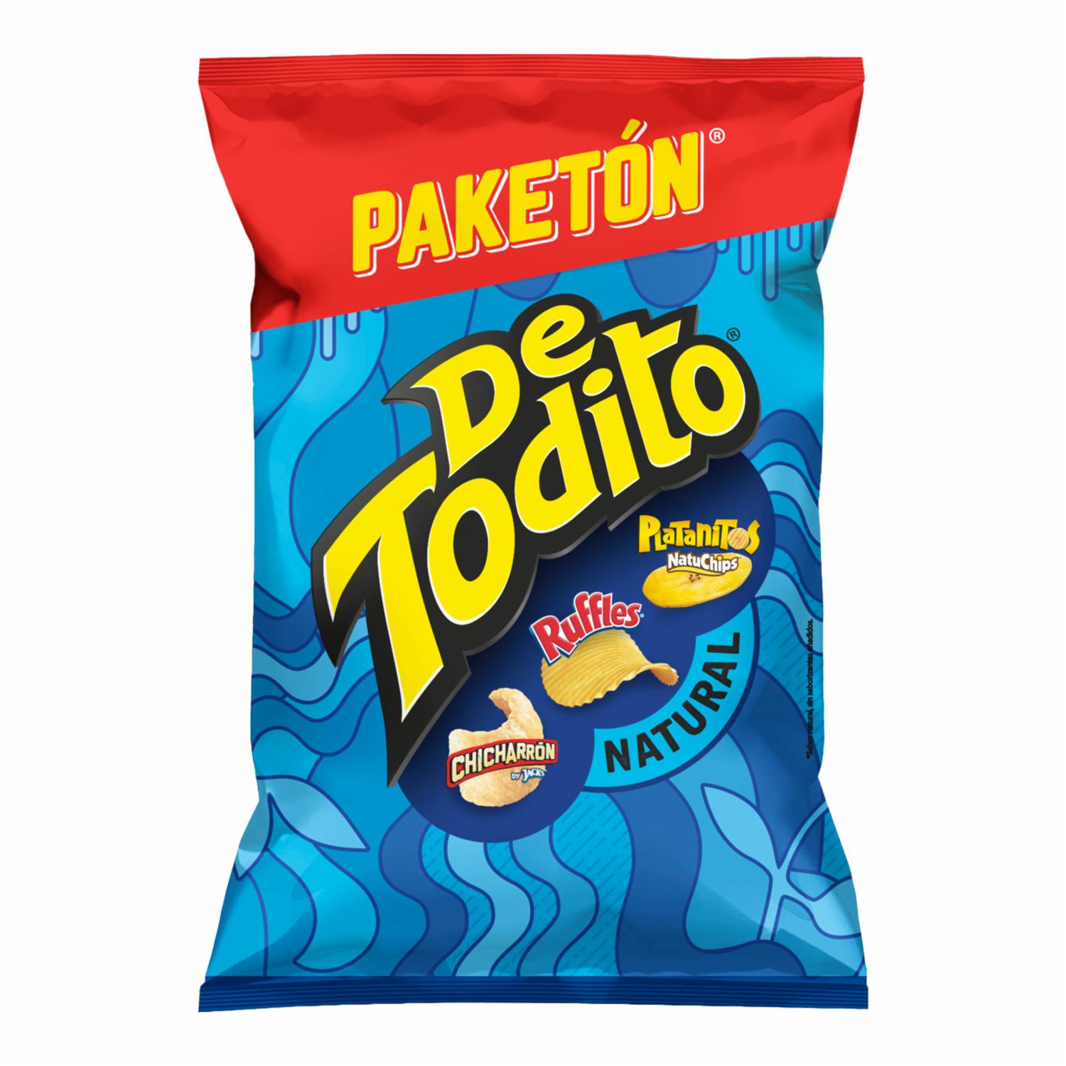Bocaditos Mix Sabor Natural DE TODITO 98 G