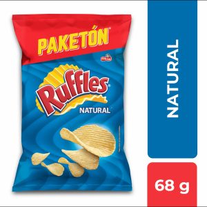 Papas Fritas Sabor Natural RUFFLES 68 G