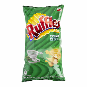 Papas Fritas Sabor A Cebolla RUFFLES 245 G
