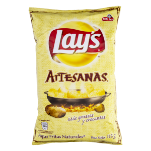 Papas Fritas Lays Artesanas LAY'S 7 Pieza