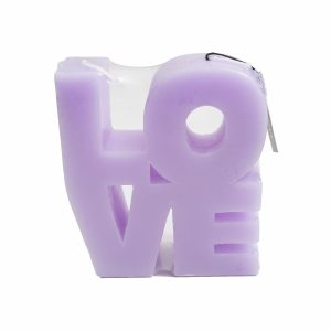 Vela Decorativa Love LAVEL 1 Pieza