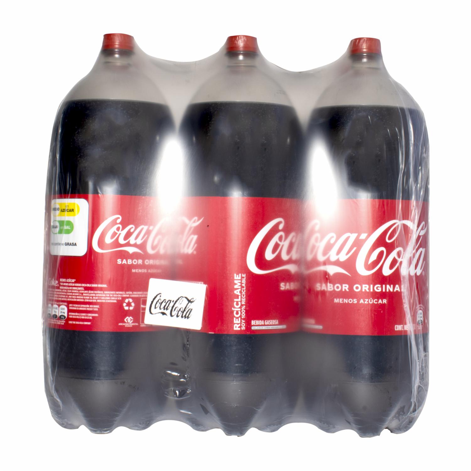 Gaseosa Sabor Original COCA-COLA 6 X 3000 ml