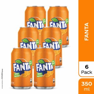 Bebida Gaseosa Sabor A Naranja Harmony FANTA 6 X 350 Ml