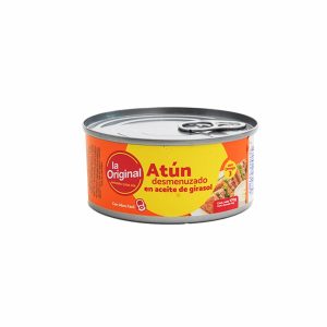 Atún Desmechado. En Girasol LA ORIGINAL Lata