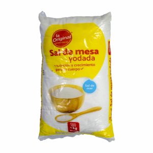 Sal Yodada Sin Flúor LA ORIGINAL 1000 G