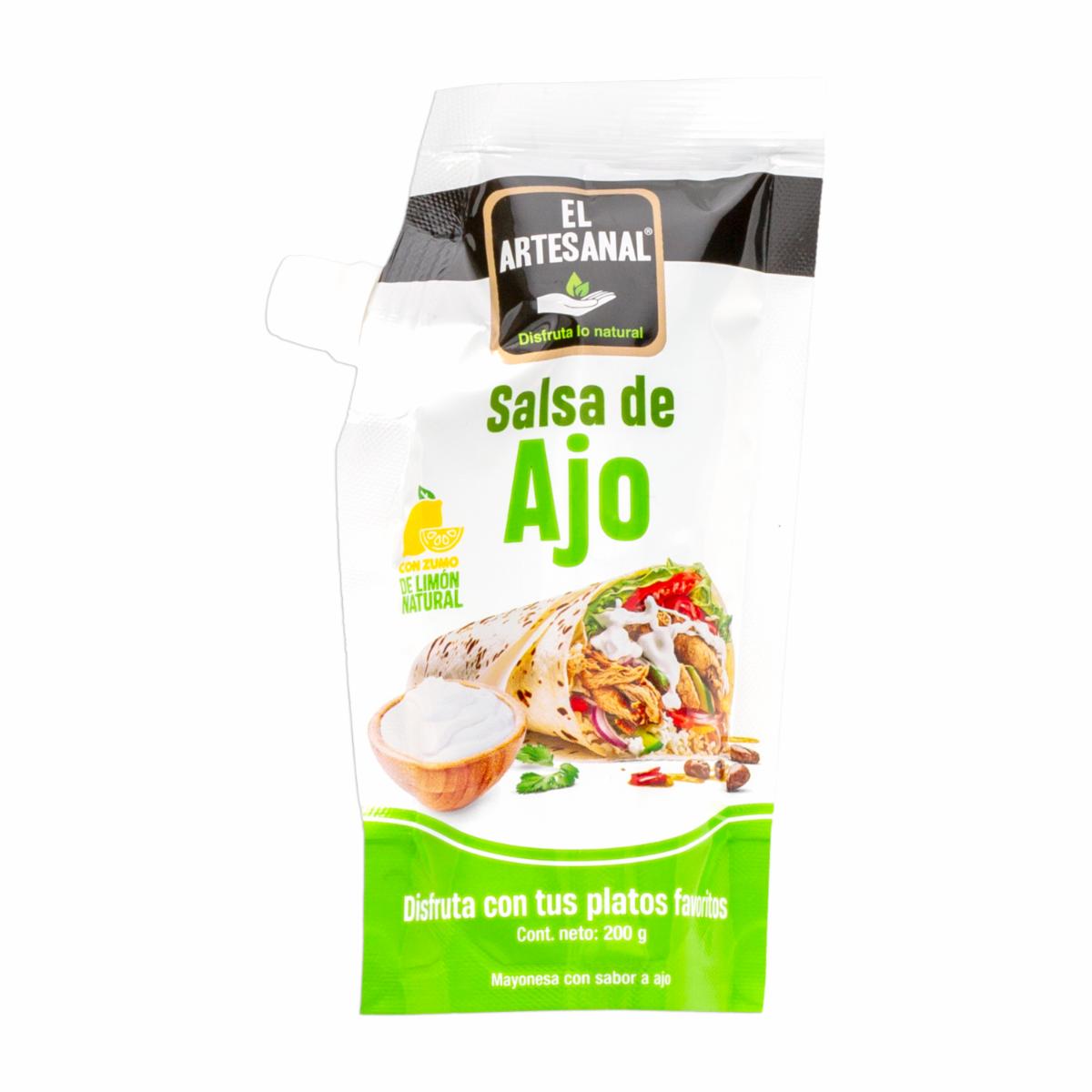 Salsa De Ajo Doypack EL ARTESANAL 200 G