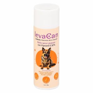 Baño Seco Para Mascota Con Fipronilo LEVACAN 100 G