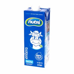 Leche Entera Uht Tetra Square NUTRI 1000 Ml