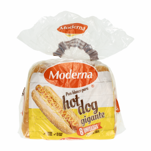 Pan Para Hot Dog Gigante MODERNA 560 G