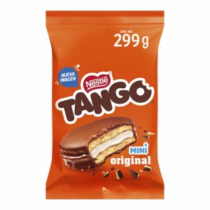 Mini Galleta Rellena Recubierta De Chocolate TANGO 299 G