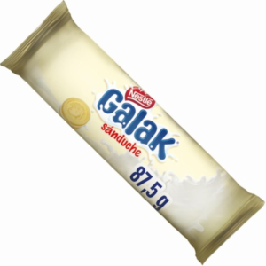 Galleta Dulce Sanduche Sabor A Leche GALAK 87,5 G