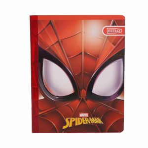 Cuaderno De Diseño Spider-Man A 2 Líneas ESTILO 100H