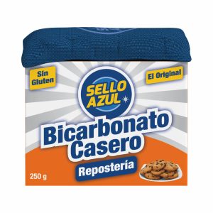 Bicarbonato Casero Para Repostería Sin Gluten SELLO AZUL 250 G